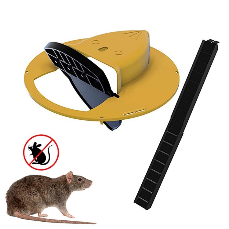 

Bucket Lid Mouse Rat Trap Auto Reset N-Type Barrel Cover Flip Mouse Catcher Trap
