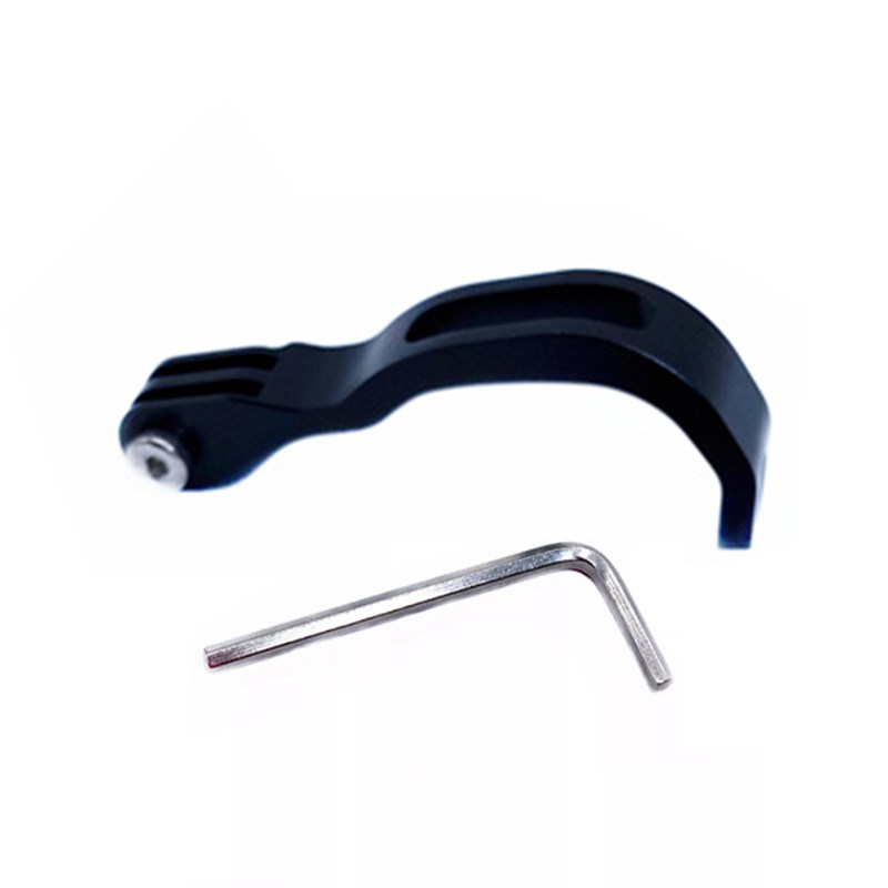 

Für Brompton Bike Light Bracket Folding Bicycle Taschenlampenlampenhalter - Schwarz/für Brompton Bike