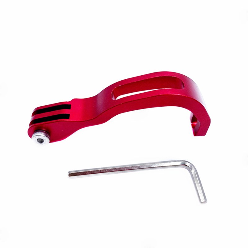 

Für Brompton Bike Light Bracket Folding Bicycle Taschenlampenlampenhalter - Rot/für Brompton -fahrrad