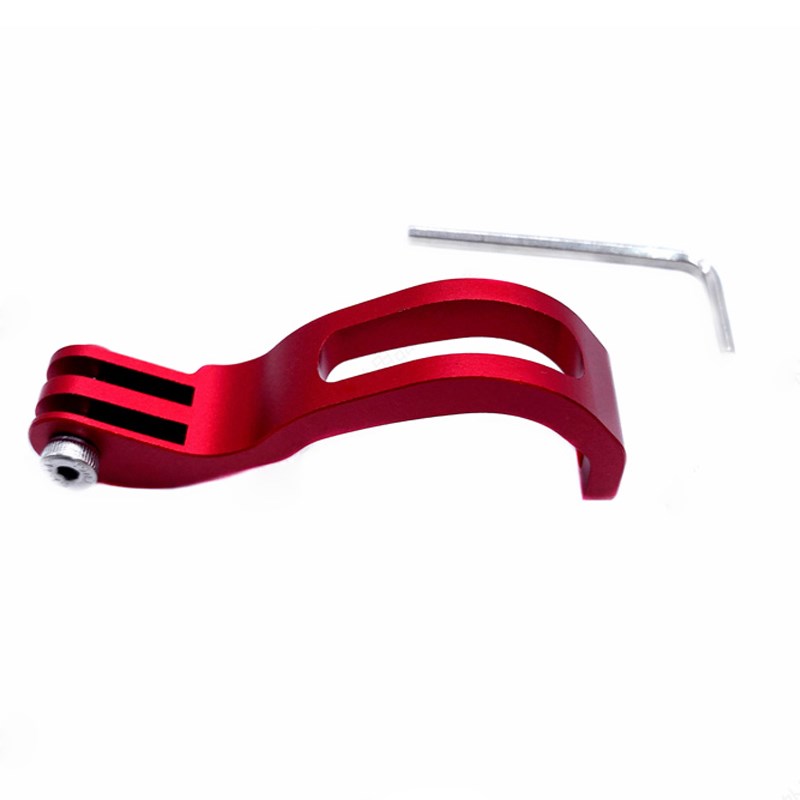 

Für Brompton Bike Light Bracket Folding Bicycle Taschenlampenlampenhalter - Rot/zum Falten Von Fahrrad