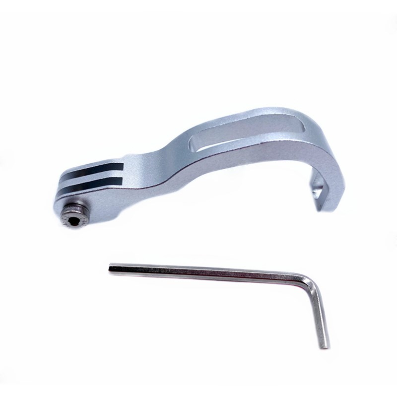 

Für Brompton Bike Light Bracket Folding Bicycle Taschenlampenlampenhalter - Silber/für Brompton -fahrrad