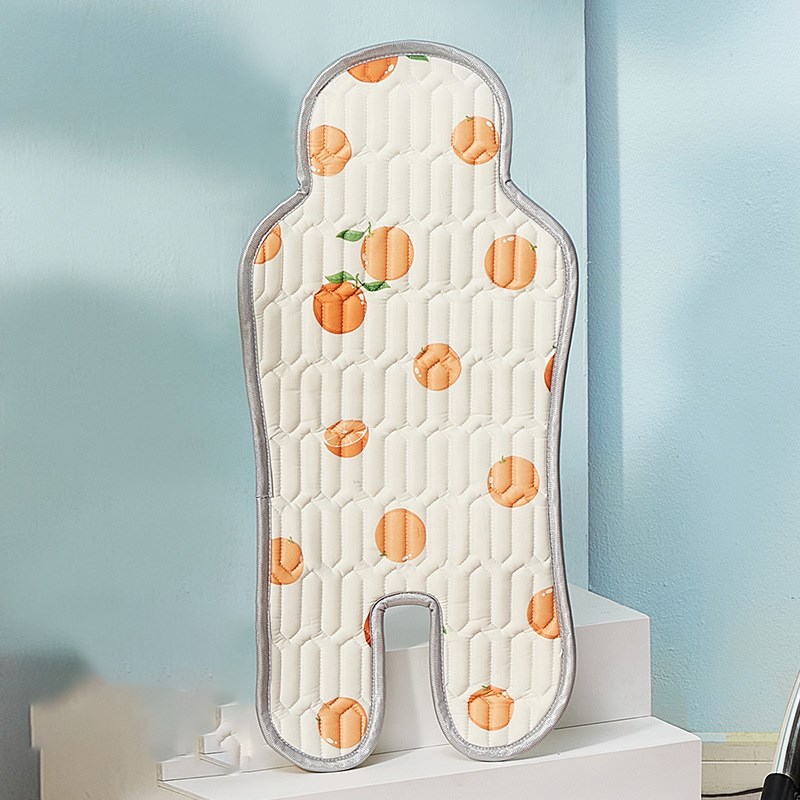 

Baby Kinderbett Bettmatratze Kinder Kühlungsmattenblatt Abdeckung - Orangen