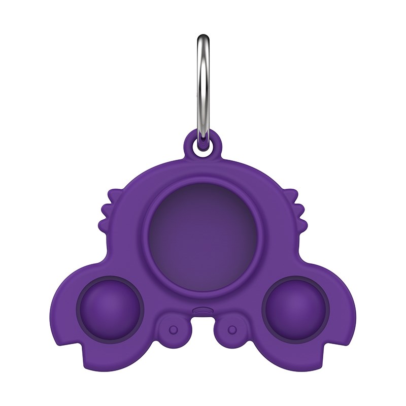

Für Apple Airtag Silicon Case Cover Bluetooth -standort -tracker -protektor - Violett, AirTag