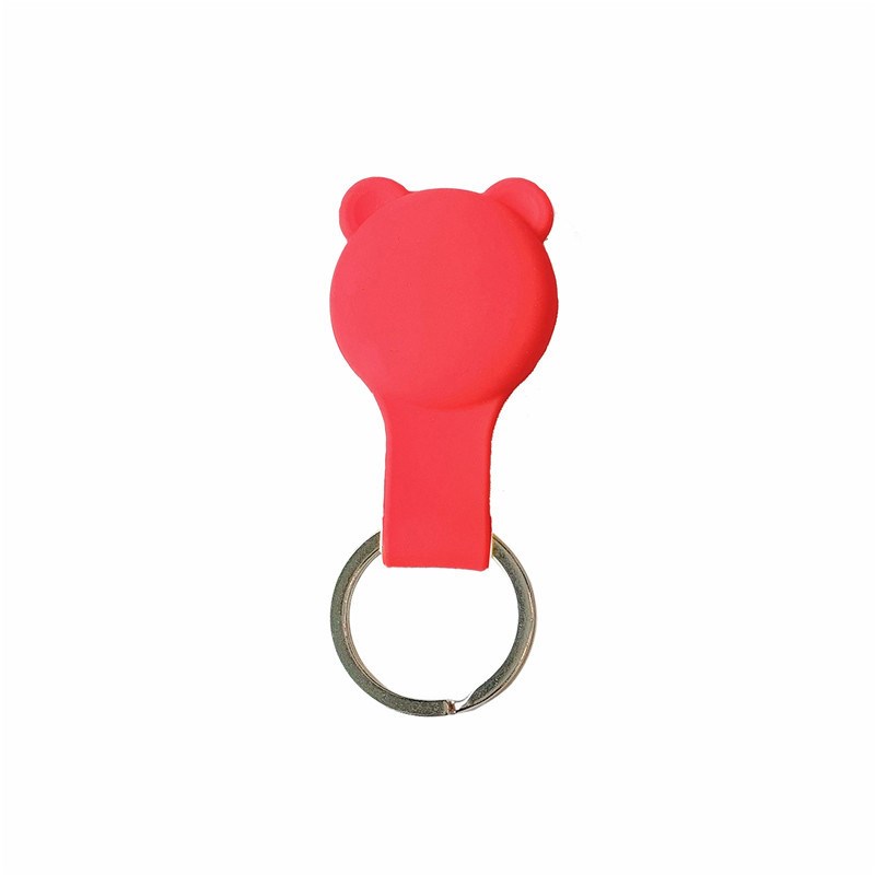 

Для Apple Airtag Case Cover Cat Ушной Трекер Protector - C / Silver Ring, AirTag