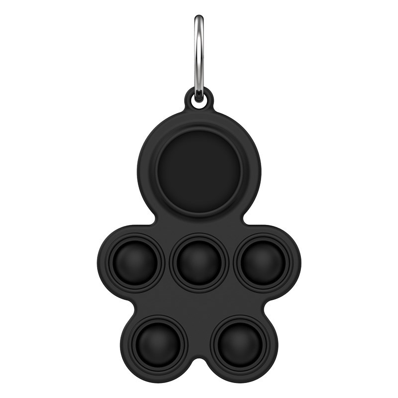 

For Apple AirTag Tracker Protective Case Soft Silicone Cover - Black, AirTag