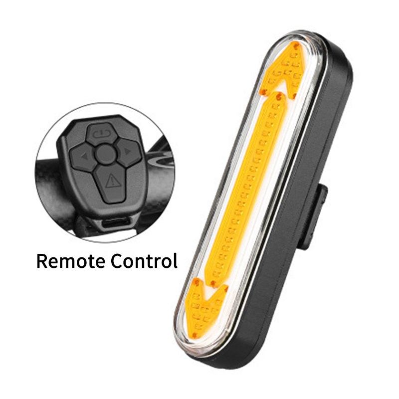 

BG-600 Remote Bike Signal Light Light 36-LED Wlane Smart Bicycle Light Lampe Lampe - Schwarz
