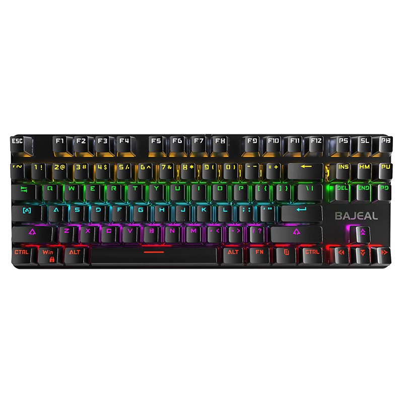 

K200 Wired Gaming-tastatur 87-key-usb-backbeleuchtung Tastatur - Schwarz