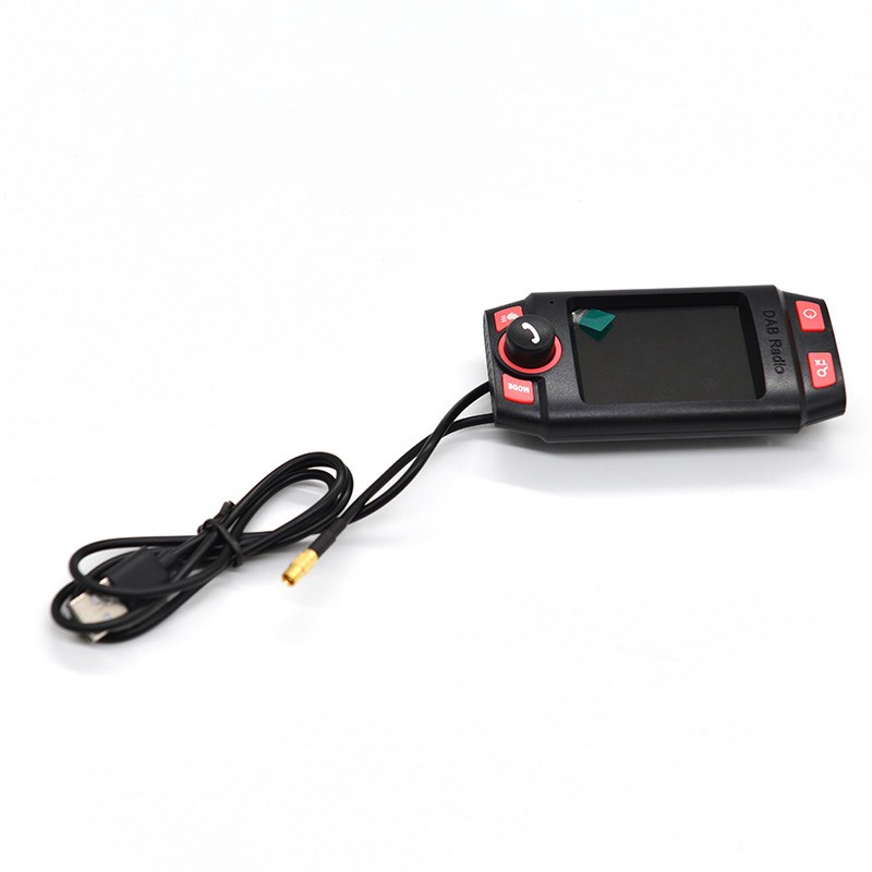 

2.4 " Screen DAB+/DAB FM Radio Bluetooth Transmitter Hands-free Car Music MP3 Player Kit - Black/DAB-C8