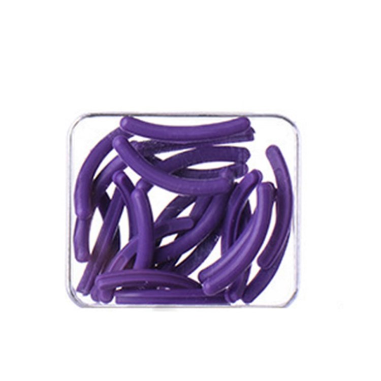 

24Pcs/Box Eyelash Curler Refills Replacement Pads - Purple