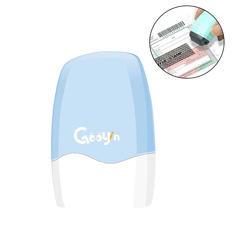 

Rolling Identity Theft Guard Stamp Für Datenschutzschutz - Blau