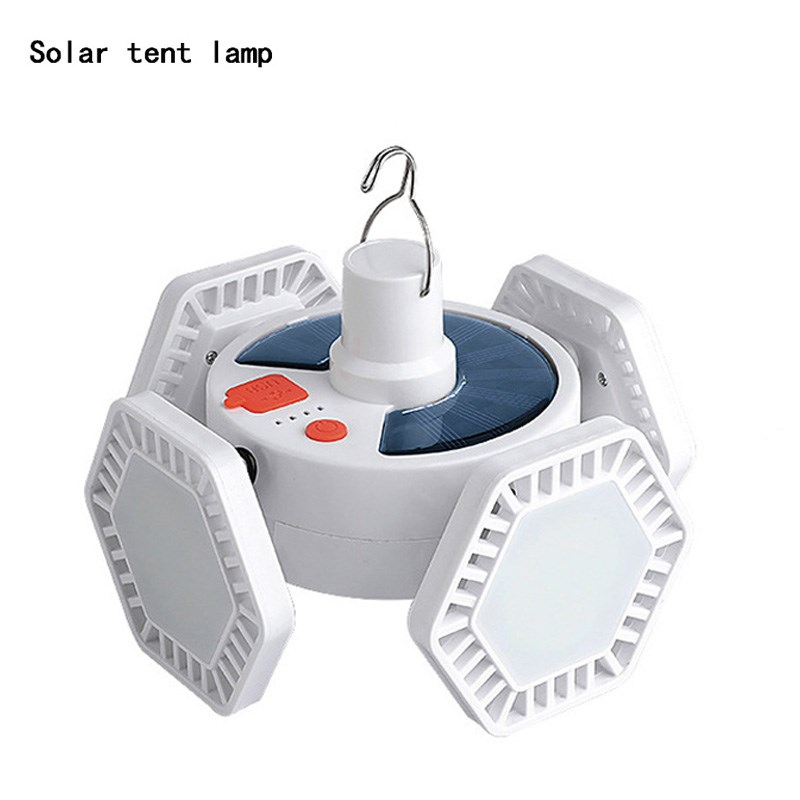 

Geklappte Solarzeltel Licht Camping Lampe LED Lampe Straßenlampe Lampe - Keine Fernbedienung