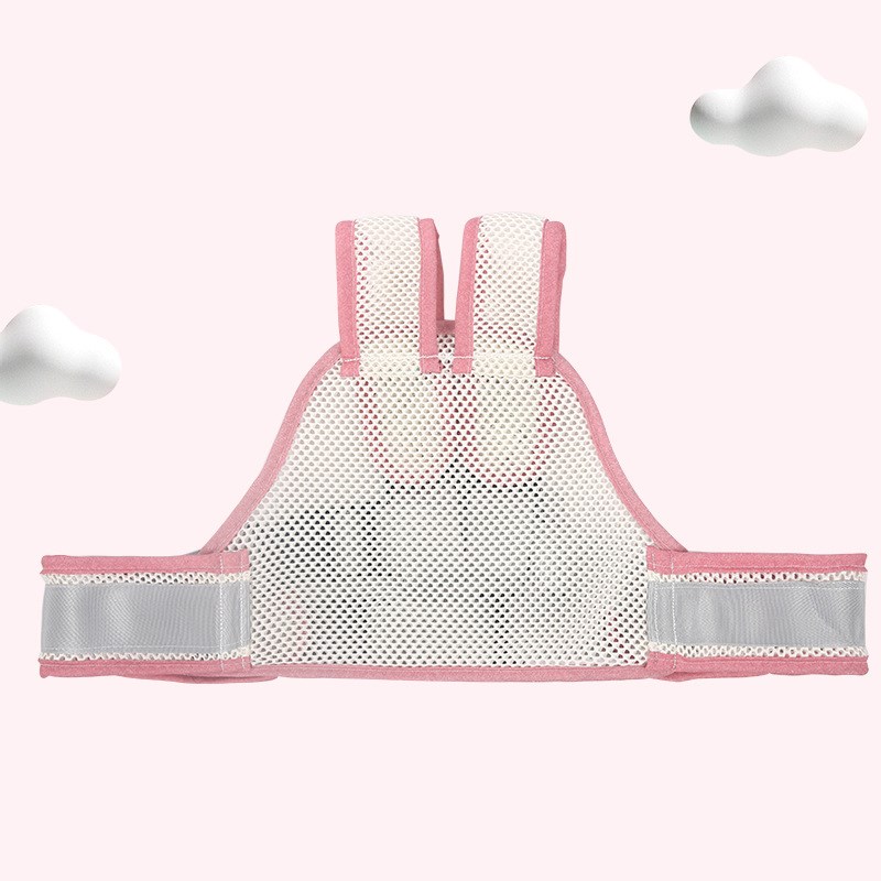 

Verstellbar Bequeme Wandergurten Motorrad -sicherheitsgurtgurt Für Kinderbaby - Rosa Atmungsaktiv