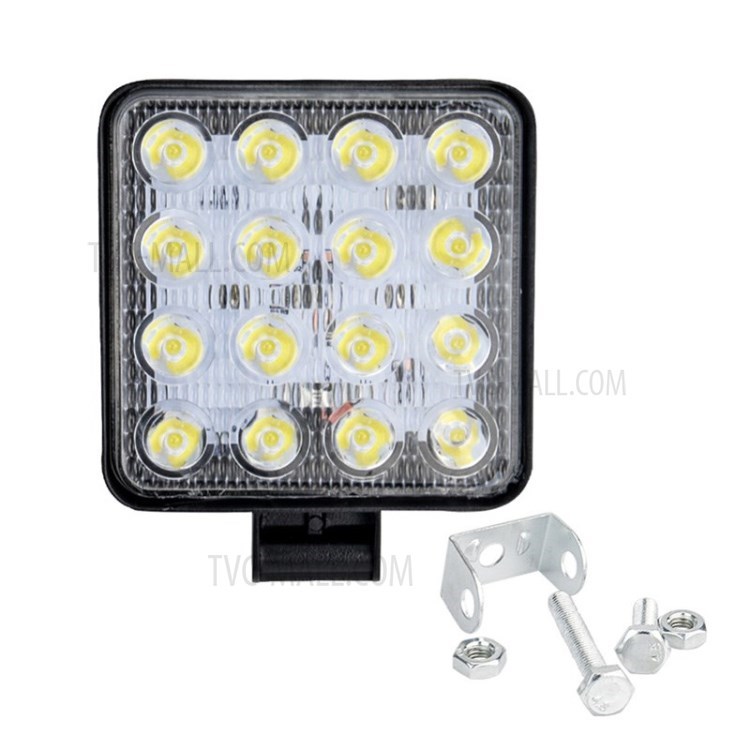 

Auto Accocecory 48W LED -arbeit Leichter Quadratischer Stoßdämpfer Für Lkw -bootstraktor
