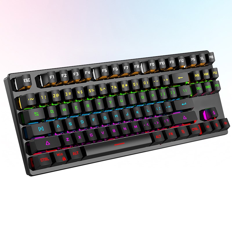 

Jeqang JK-929 Gaming Mechanical Back Light Computertastatur Mit 87-Key - Schwarz