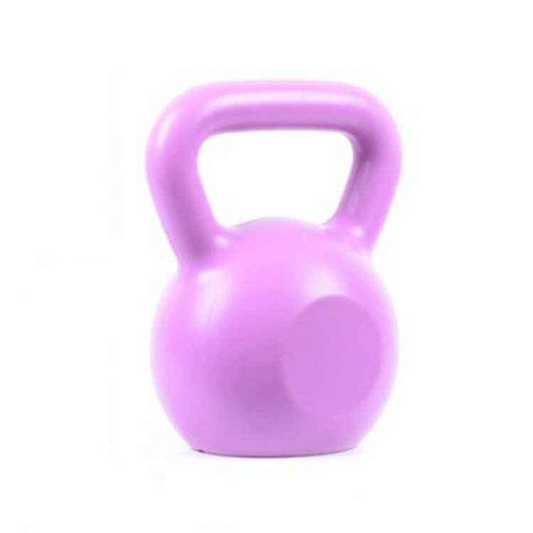 

Для Фитнес-тренажеров Чугуна Kettlebell Различные Весовые Гантели Чайник Мяч - Фиолетовый / 15LB.