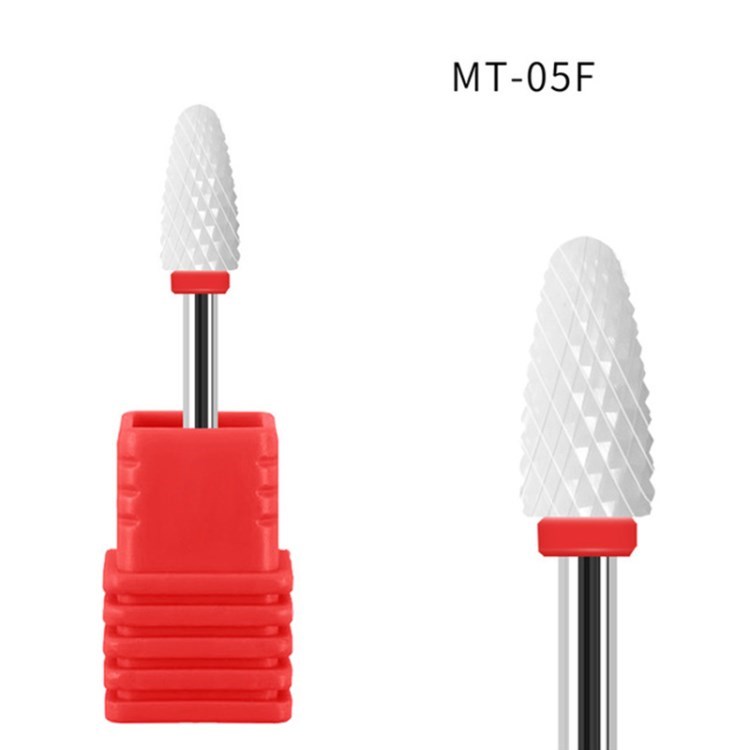 

Ceramic Nail Drill Bit Taper Radius Rotary Electric File Manicure Pedicure Nail Tool - MT-05F