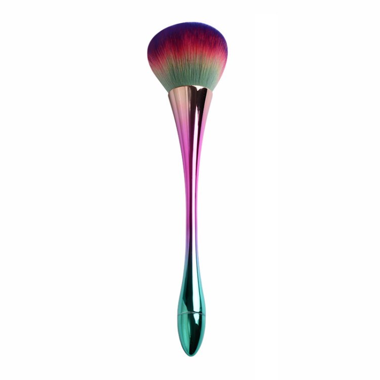 

Makeup Brush Large Foundation Powder Brush for Liquid Cream Mineral Products - Colorful