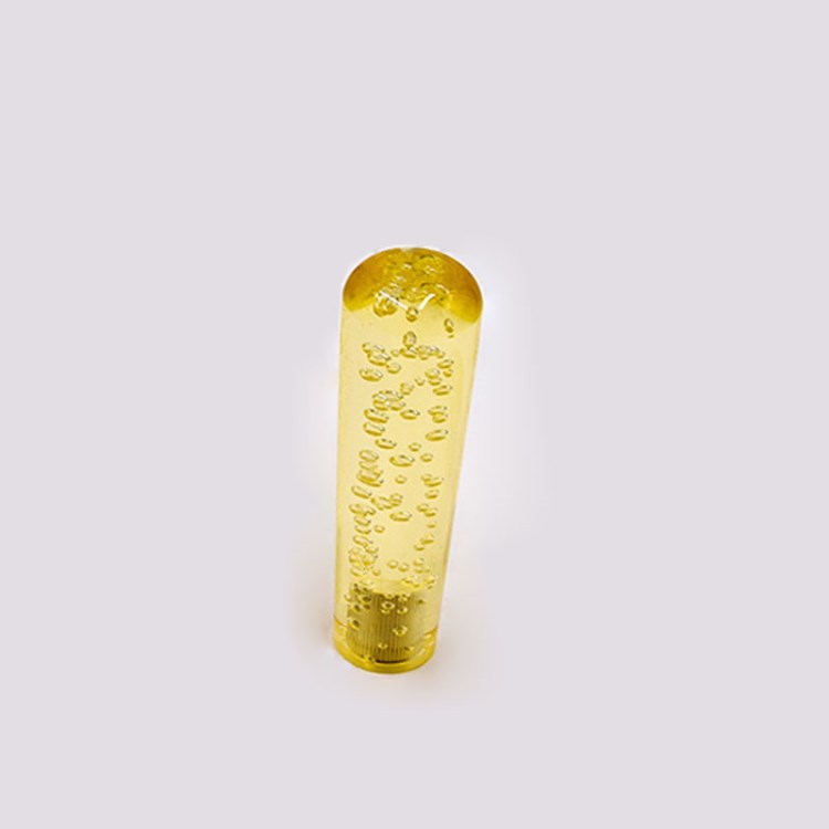 

PC-SK48 LED LED Light Crystal Shift Knob Stab Stabspeicher Transparent Blasengetriebe Schalthebel - Gold/15 cm