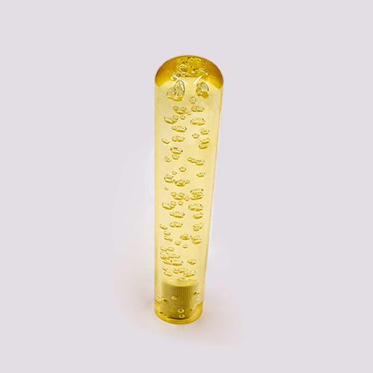 

PC-SK48 LED LED Light Crystal Shift Knob Stab Stabspeicher Transparent Blasengetriebe Schalthebel - Gold/30 cm
