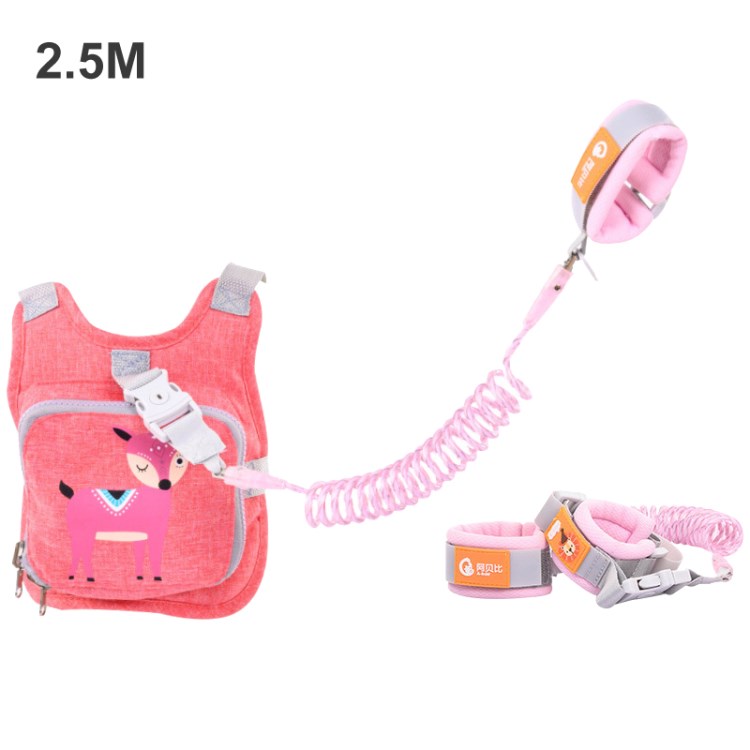 

Motorrad Reiten Kinder Sichere Kabelbaum Kinder Anti-Drop-Sicherheitsgurtband - Rosa / 2,5m.