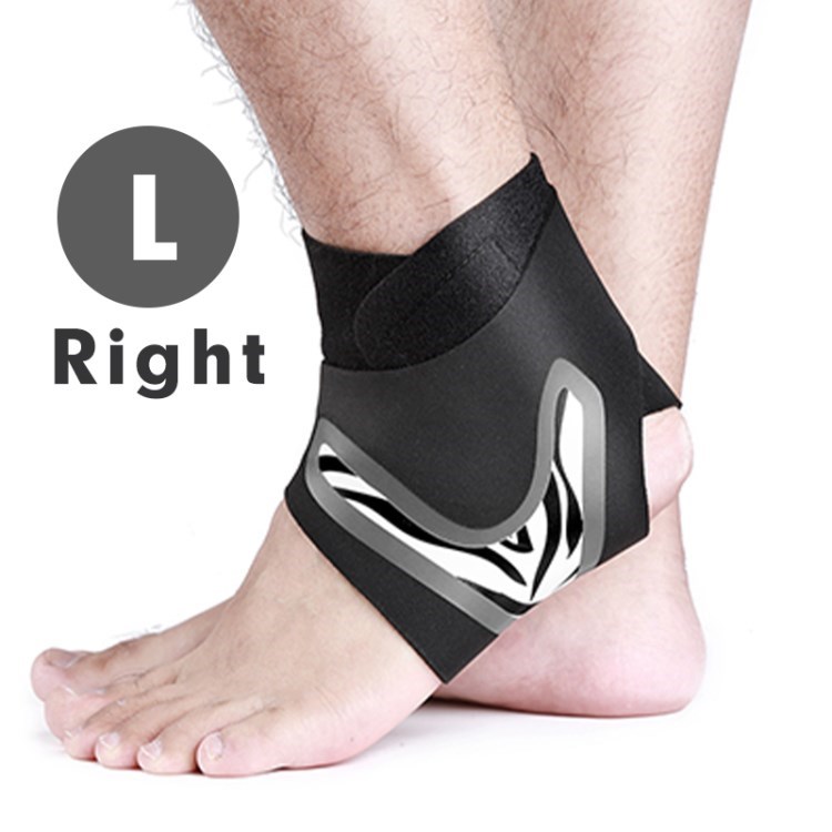 

Kyncilor AB036 Elastic Comfortable Knöchelstütze Verstellbare Knöchelspeicher - Schwarz/rechts L