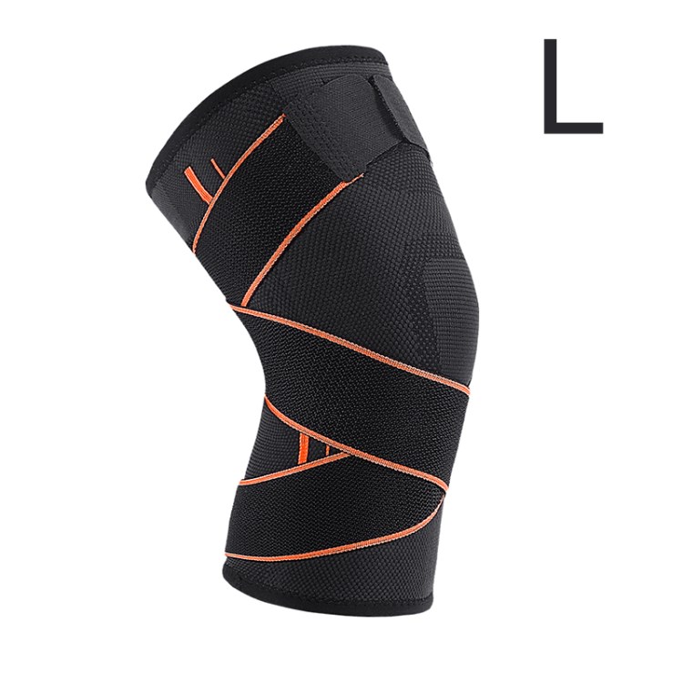 

Kyncilor AB028 Kompression Knieschmelze Stütze Knieschnee Für Meniskus Tränenarthritis Gelenkschmerzlinderung - Orange/l/55-75 kg