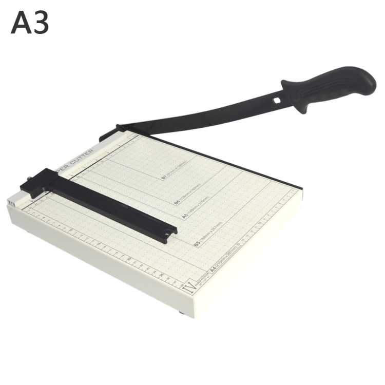 

Zequan Manual Operation Paper Cutter Und Trimmer Für Home Office - Weiß // Für A3