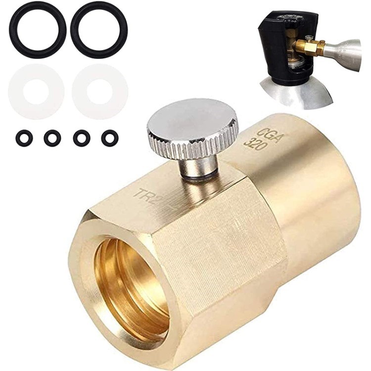 

CGA320 Bis TR21.4 Soda -flaschen -soda Wasserzylinder CO2 -nachfüllanschluss Soda CO2 -adapterersatzteile