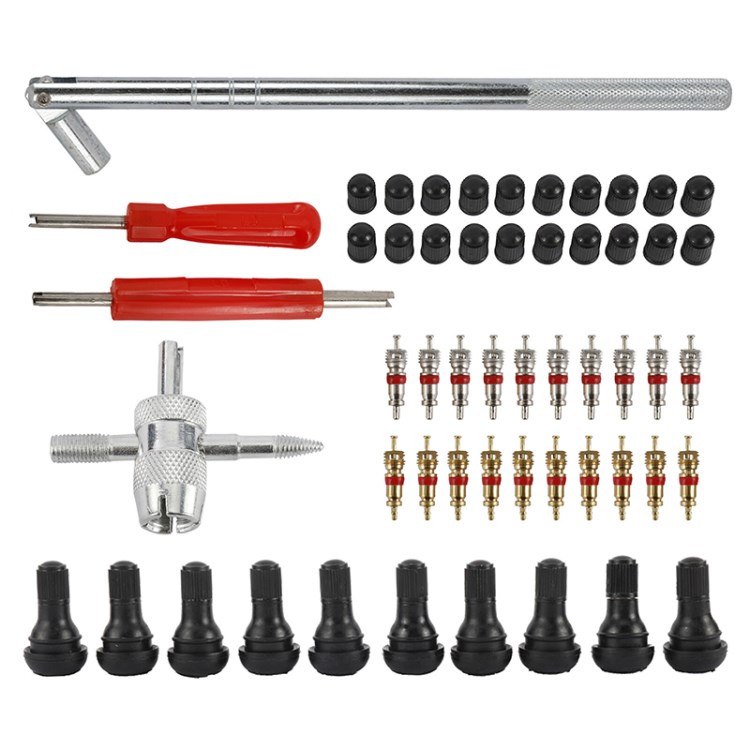 

54pcs/festgelegte Ventilkerne Remover Car Tire Reparaturwerkzeug Für Autos, Fahrräder, Motorräder Entfernen