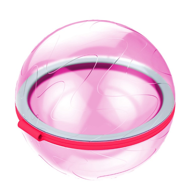 

Wasserkampf Ball Wasserballons Für Pool Party Fun Kreativ Wiederverwendbares Ballspielzeug - Rosa