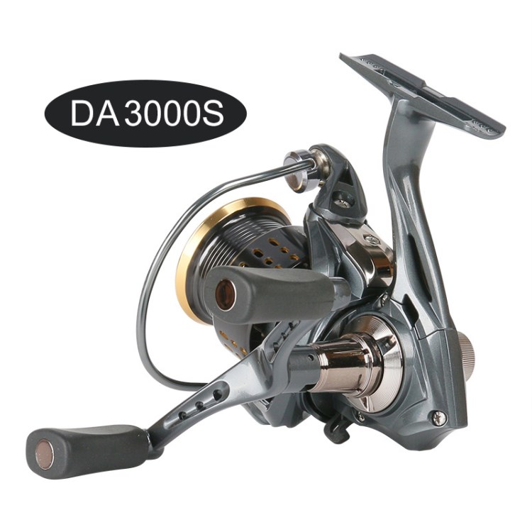 

DEUKIO DA3000S Ultraleichte Fischereirolle Max Power 4+1BB Geschwindigkeitsverhältnis 5.2: 1 Angelrad