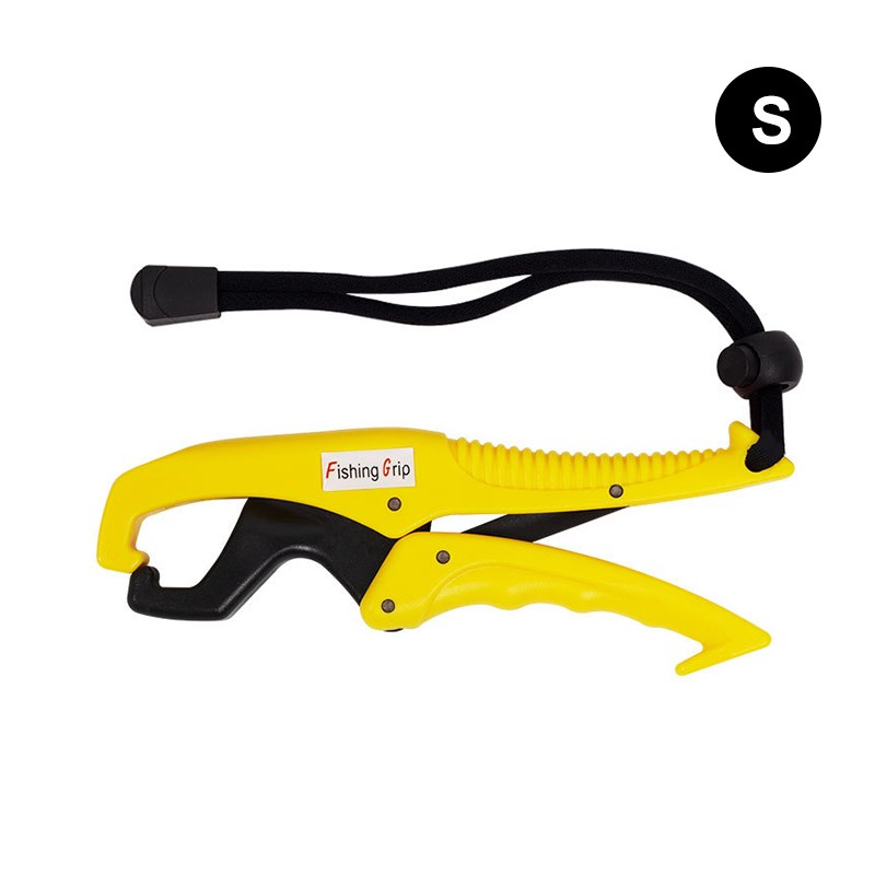 

Schwimmender Fisch Gripper Clip Clip Hähne Trout Fischmund Griff Werkzeug Angelzable - Gelb / S
