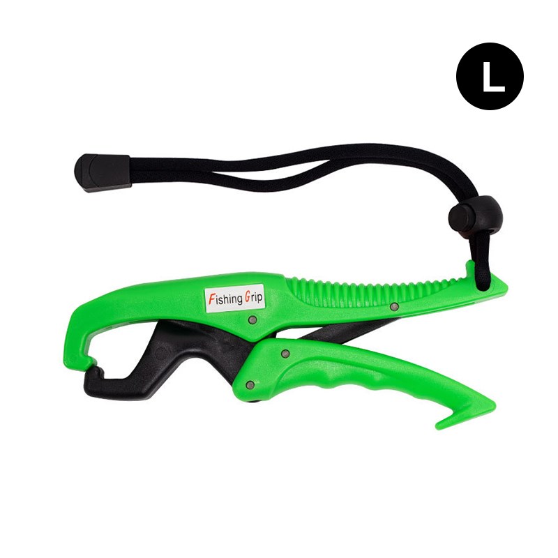 

Schwimmender Fisch Gripper Clip Clip Hähne Trout Fischmund Griff Werkzeug Angelzable - Grün / L