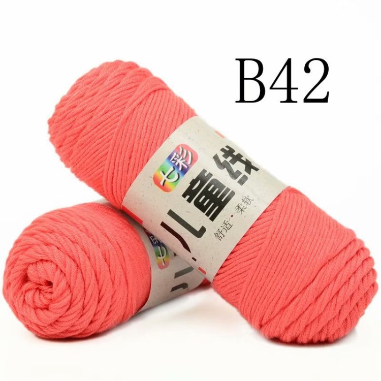 

Qicai Strickgarntuch T-Shirt Garn Teppichgarn Für Alle Stricken, Häkel- Und Bastelprojekte - B42