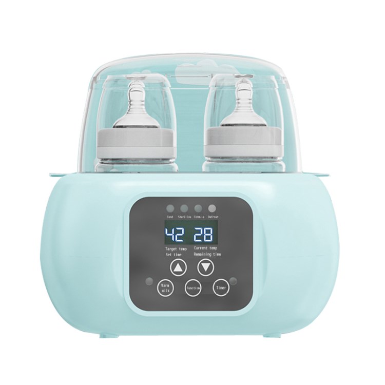 

TY-399 Babyflaschewärmer Für Formel Muttermilch Futter Schneller Heizung Aufwärmer Auftauen - Blau