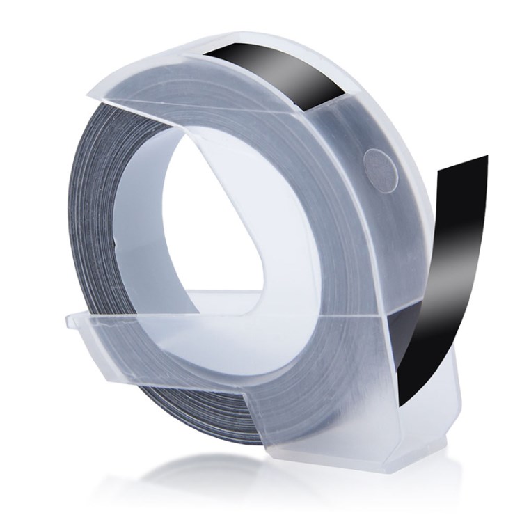 

3m 9mm 3D -drucker -etikettband Für Dymo 1610 Motex E101 Alle Kennzeichnungsmaschinen Kunststoffbezeichnungen Austausch - Schwarz