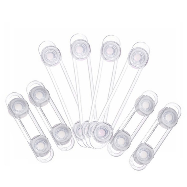 

8pcs Baby Proof Cabinet Riegel Kindersicherheit Riegel Kindersicherheitsschrank Schloss Mit Klebstoffen