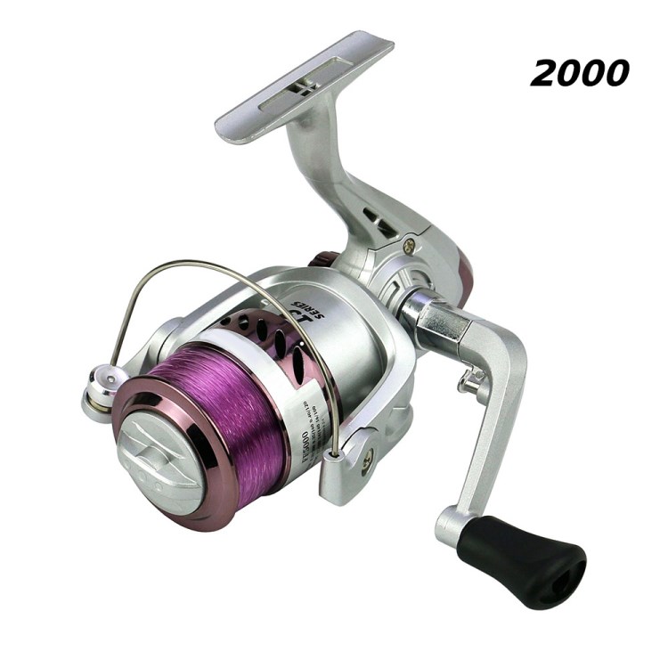 

Yumoshi Fishing Rolle YK2000-YK7000 Tragbares Spinnrad Mit Linie Für Salzwasser Oder Süßwasser - YK2000