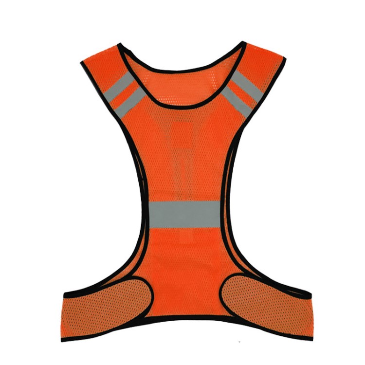 

Einstellbare Reflektierende Weste Sicherheitsausrüstung Zubehör Mit LED Light Night Running Cycling Weste -kabelbaum - Orange