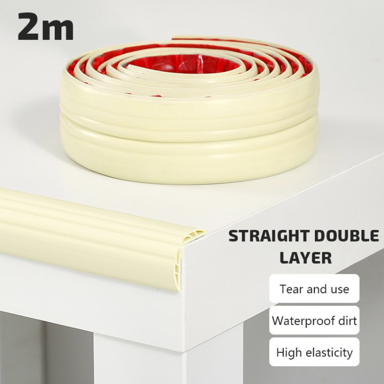 

Möbel Eckschutz TPE Strip Baby Proofing Möbel Tisch Kantewache - Gerade / 2m / Beige
