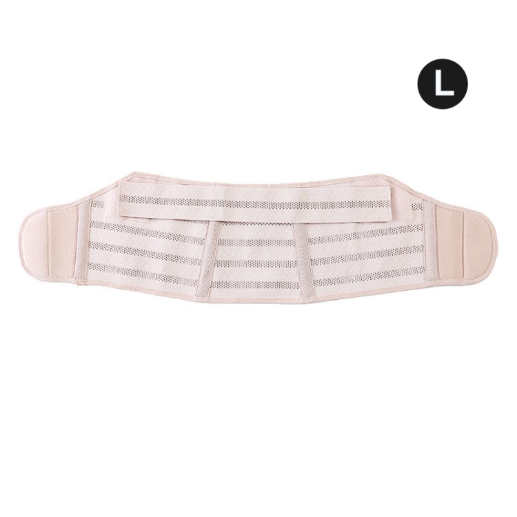 

Mutterschaftsgürtelpflege Atmungsaktive Bauchstütze Einstellbares Schwangeres Bauchstützband - Beige / L