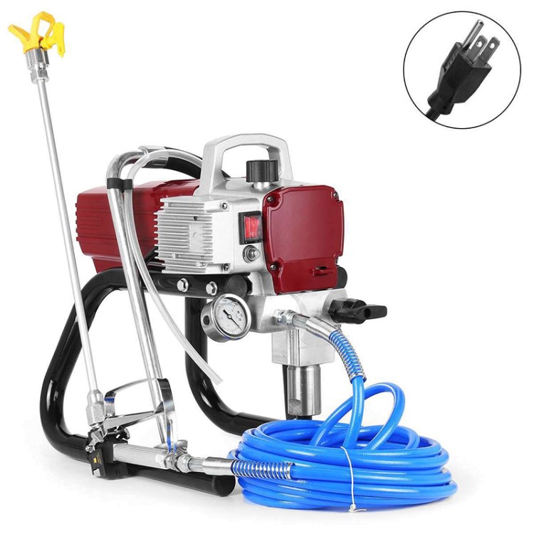 

Tuan TA-4500 Electric Airless Paint Sprayer Hocheffizienz 1800W Luftless Sprühgerät Für Häusliche Innenausstattung - US -stecker