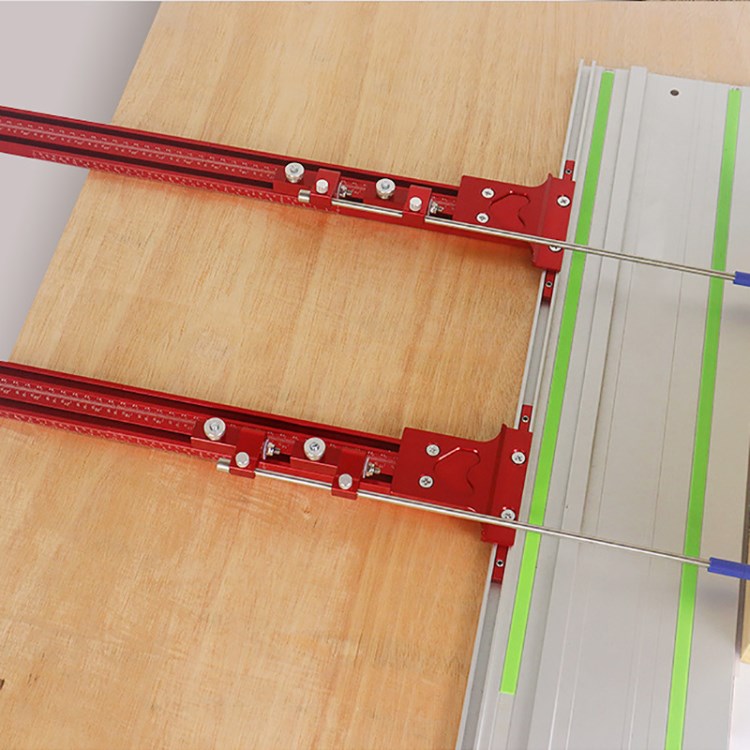 

Xiuyi Holzbearbeitung Parallele Rail Guide System Für Makita / Festo Festo / Triton Aluminiumlegierung Saw Guide Rail Universal Tool Set - Rot