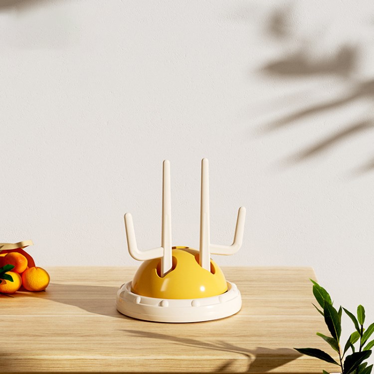 

Babymilchflasche Trocknungsregal Flaschenflaschenabschläge - Gelb / Wäscheständer