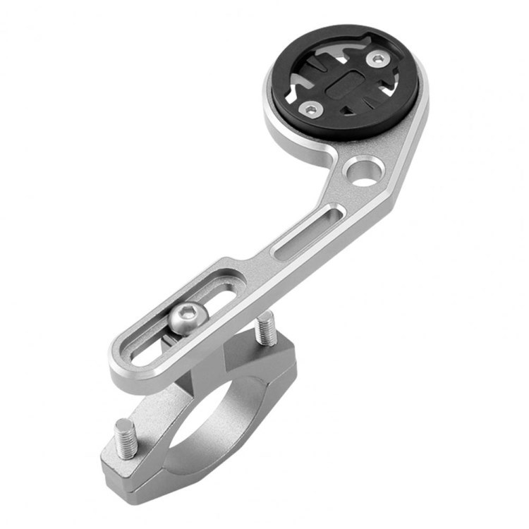 

BG-2112 Fahrrad Computer Mount Road Fahrrad Radfahren Computerhalter Bike Stamm Verlängerung Halter Für Gaemin / Bryton / Katzenauge / Igs - Titan+silber