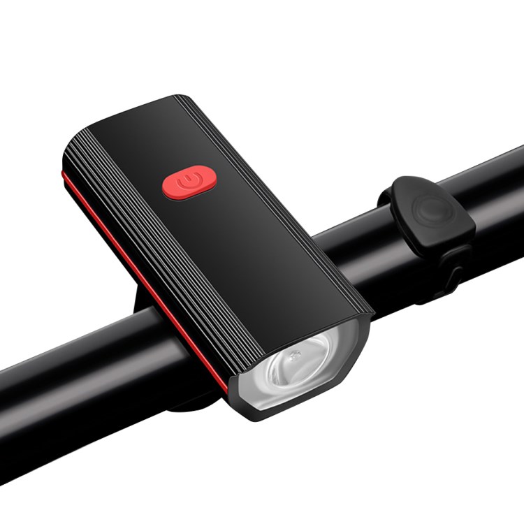 

BG-1911 LED Bike Horn Light 800mAh USB Wiederaufladbare Fahrradfahrradfahrzeuge - Rot