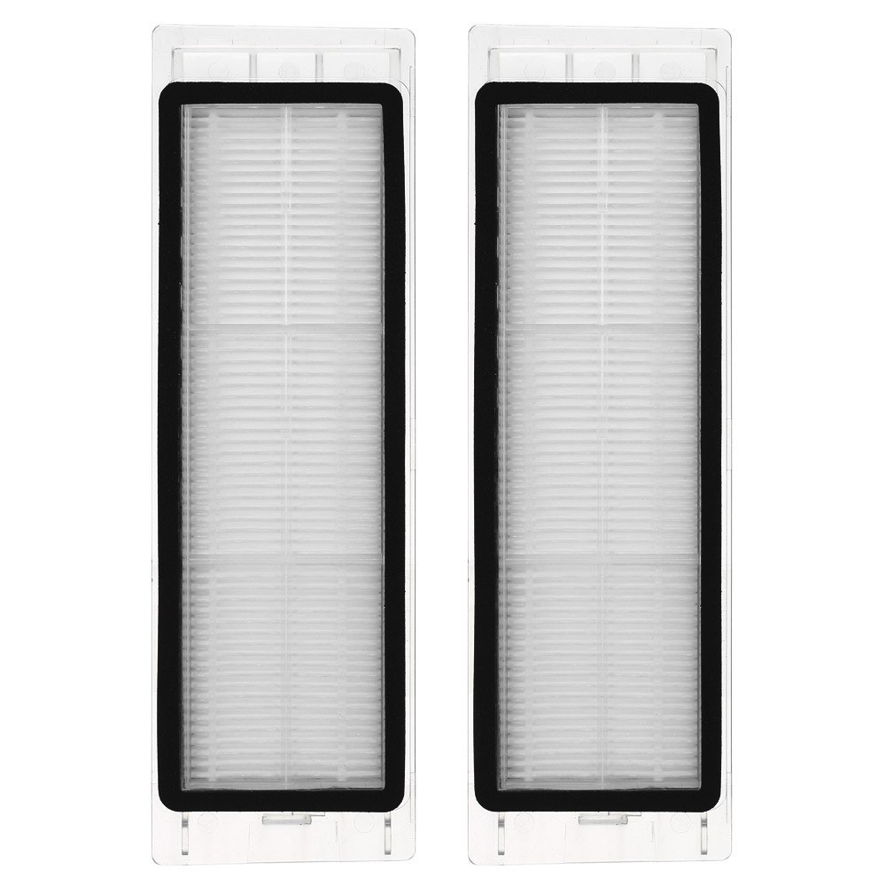 

2 PCS HEPA Filters Replacement Accessories for Ecovacs Xiaomi Robotic Vacuum Cleaners