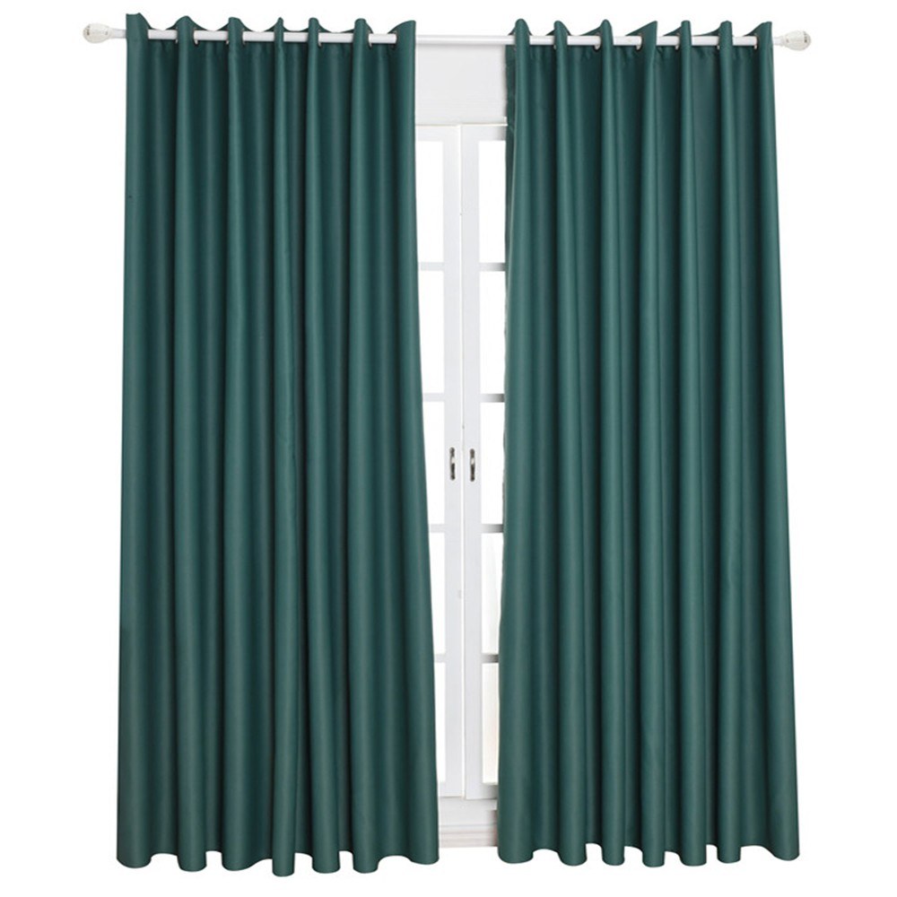 

Blackout Curtains Thermal Insulating Room Darkening Curtains for Living Room 39"X51" - Dark Green