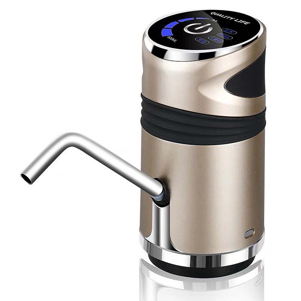 

Automatic Electric Water Pump Dispenser Gallon Bottle Drinking Switch Water Pump - Gold