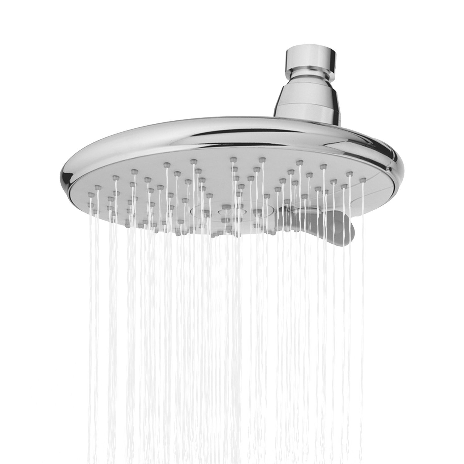 

3 Settings Adjustable Bathroom Bath Spray 6-inch High Pressure Boosting Shower Head